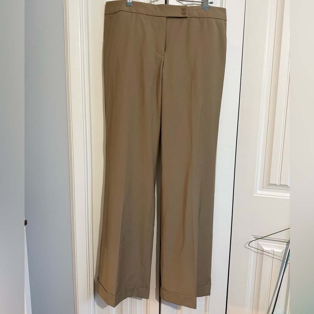 Talbot Wool Wide Leg Pant (Tall)